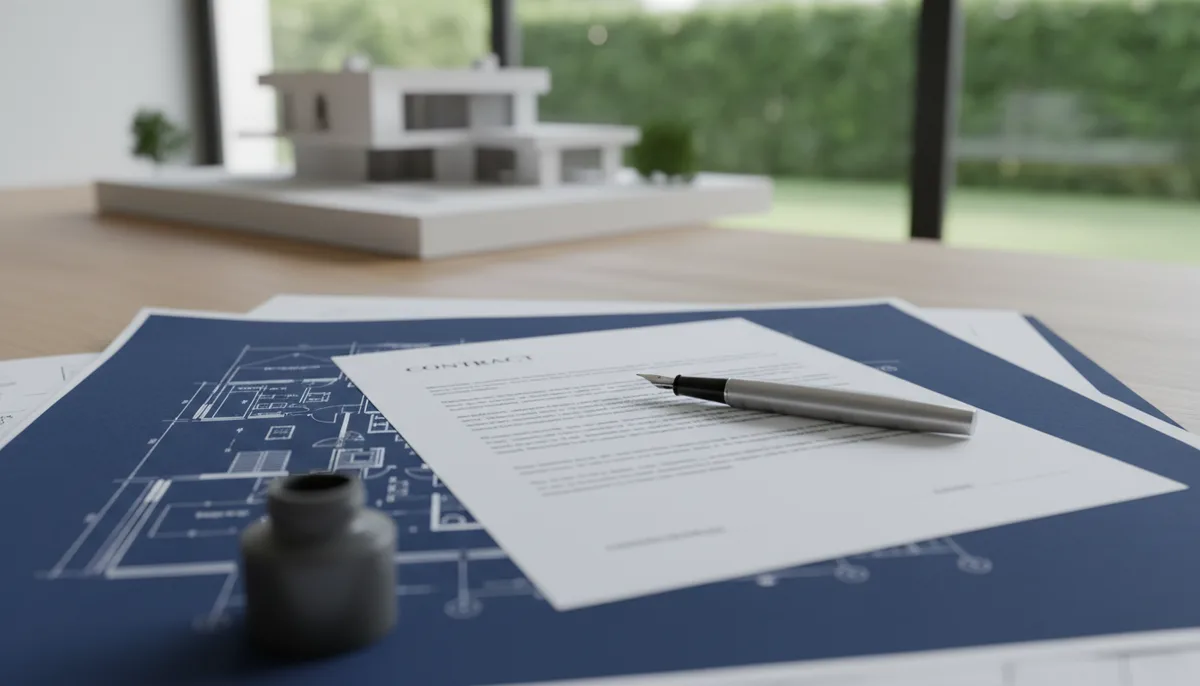 Contrat architecte maison individuelle : types, clauses et obligations