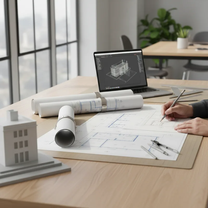 Dessin d'architecte pour votre maison : plans, croquis et logiciels