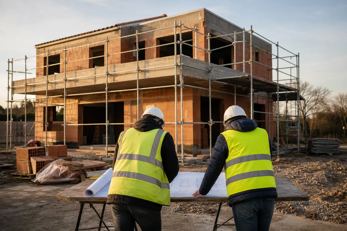 Suivi de chantier : à quelle fréquence joindre l'architecte